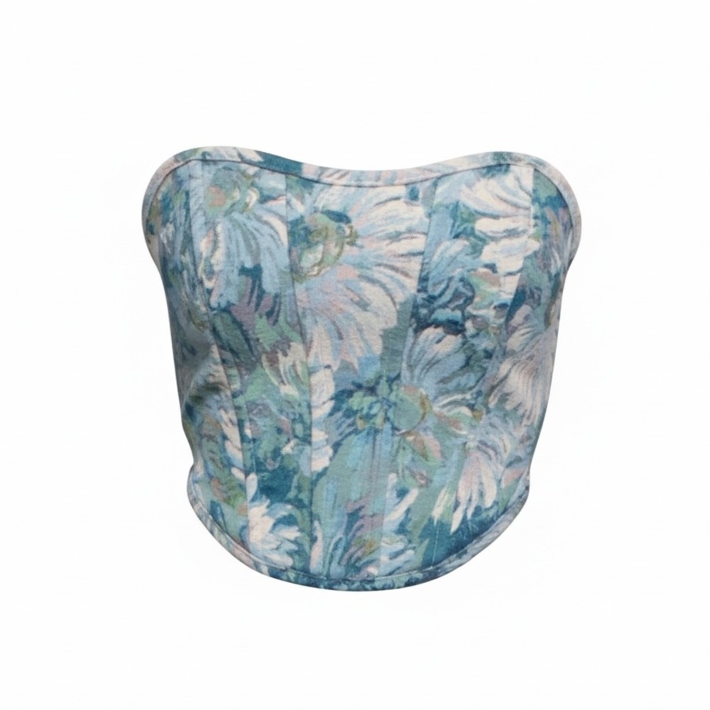 Tic Toc Floral Corset NWT